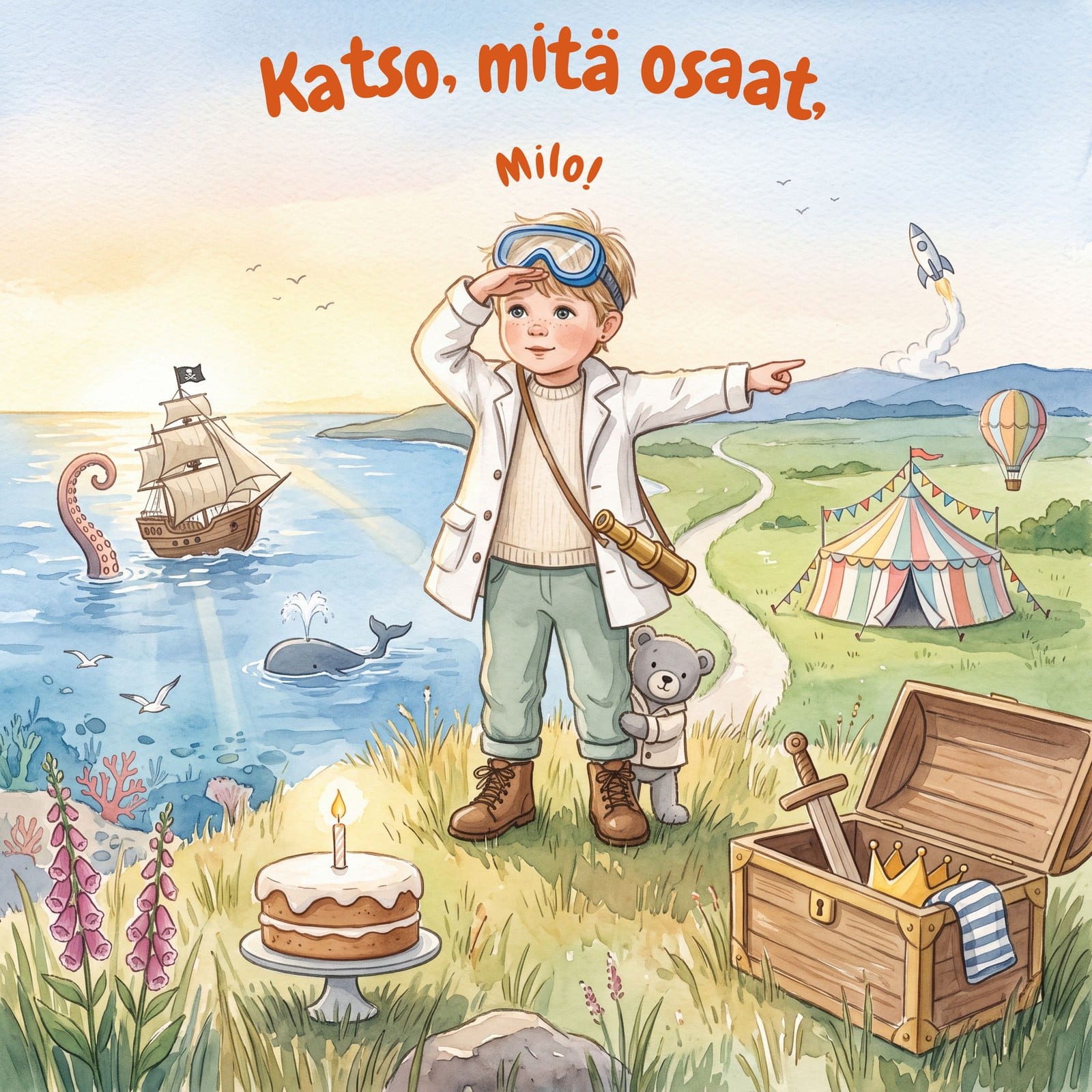Sen pohjalta piirretty hahmo