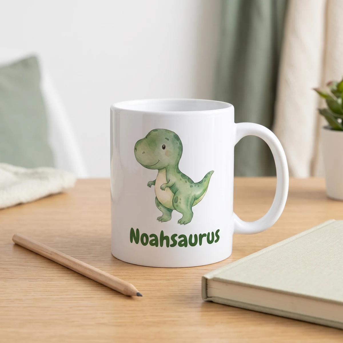 Personalisierte Tasse - Name-o-saurus, Bild 5 von 6