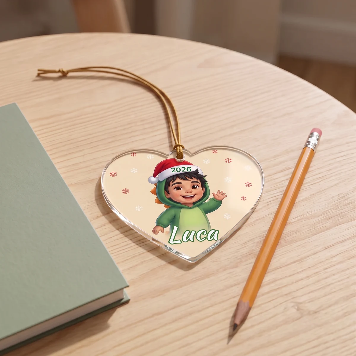 Gepersonaliseerd acrylornament - Dinopak, Afbeelding 5 van 5