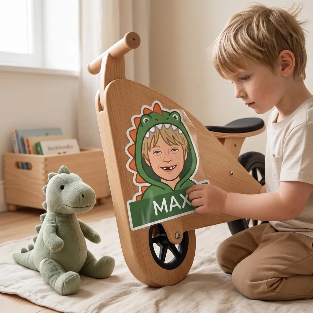 Gepersonaliseerde stickers - Dinopak, Afbeelding 2 van 6