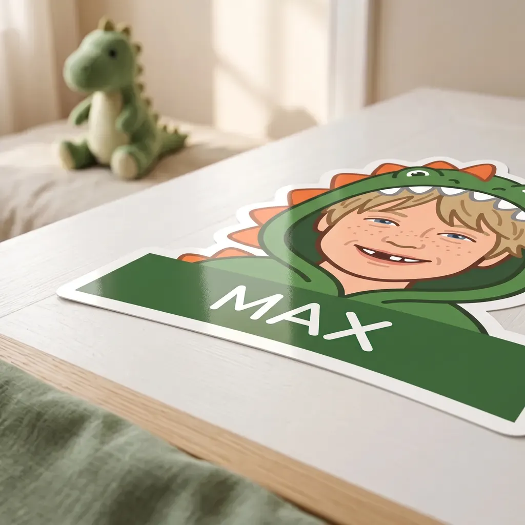 Gepersonaliseerde stickers - Dinopak, Afbeelding 6 van 6