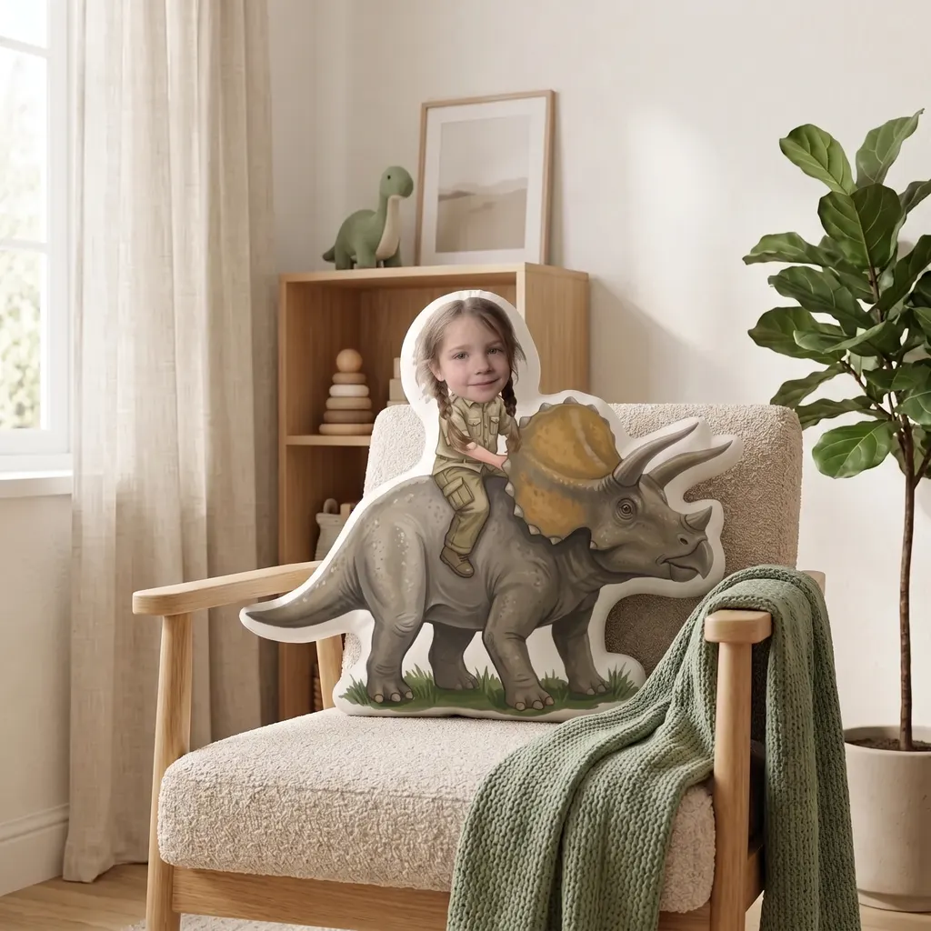 Gepersonaliseerd vormkussen - Safaririt, Afbeelding 4 van 6
