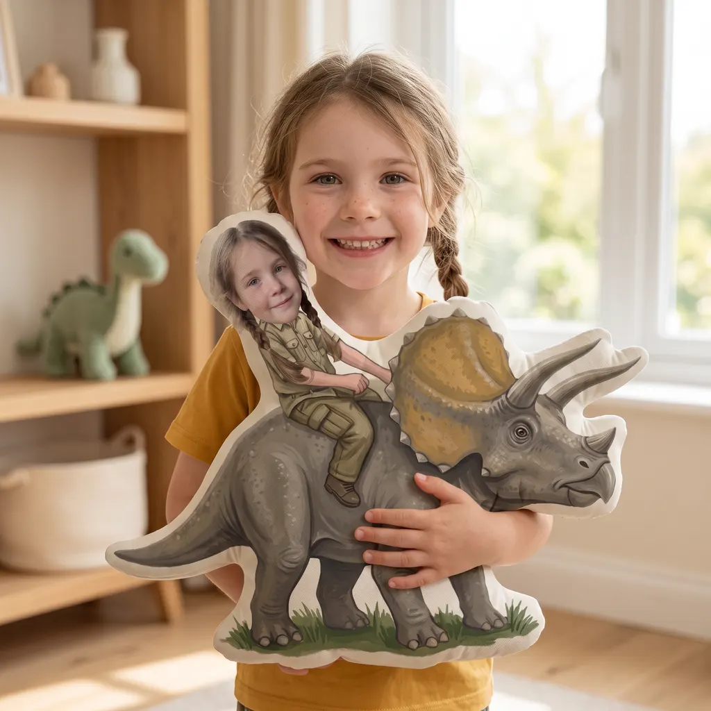 Gepersonaliseerd vormkussen - Safaririt, Afbeelding 5 van 6