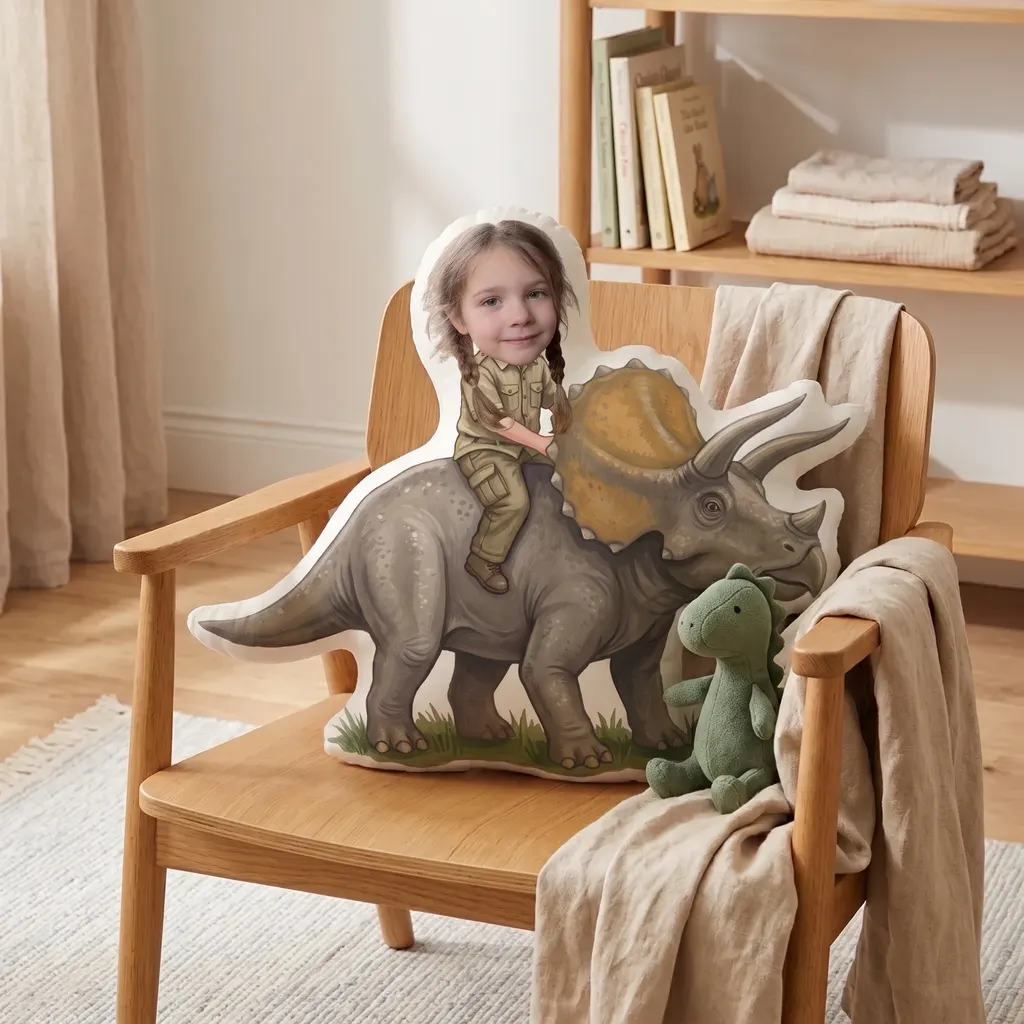 Gepersonaliseerd vormkussen - Safaririt, Afbeelding 6 van 6