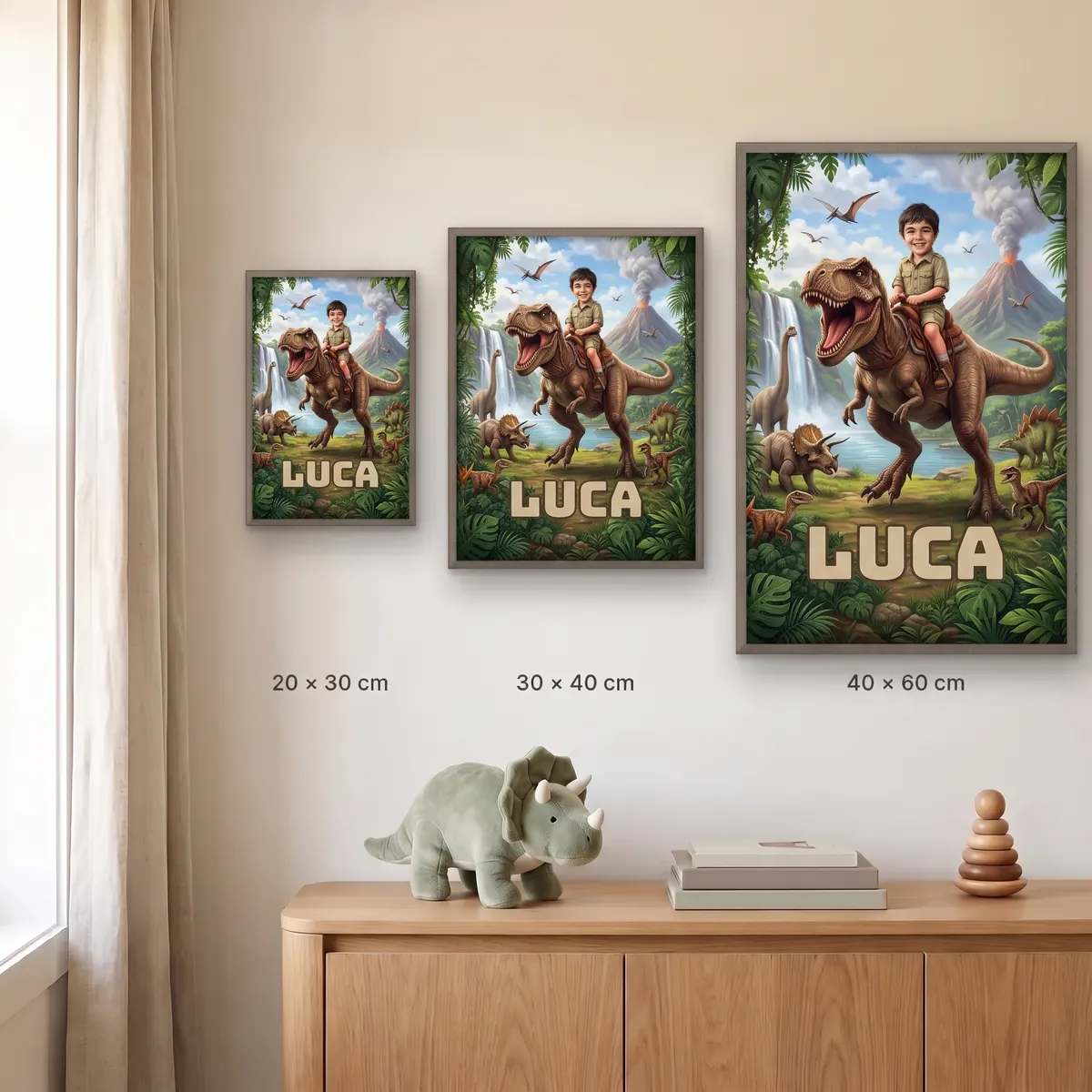 Personalisiertes Poster - Dino-Tal, Bild 5 von 7