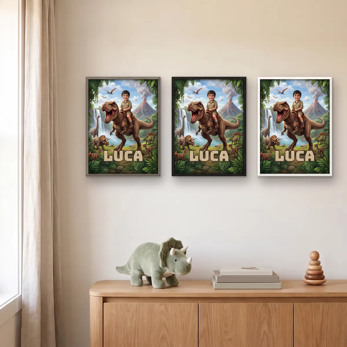Personalisiertes Poster - Dino-Tal, Bild 7 von 7