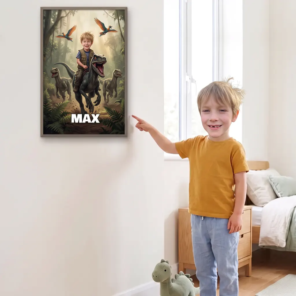 Gepersonaliseerde poster - Junglerit, Afbeelding 2 van 7