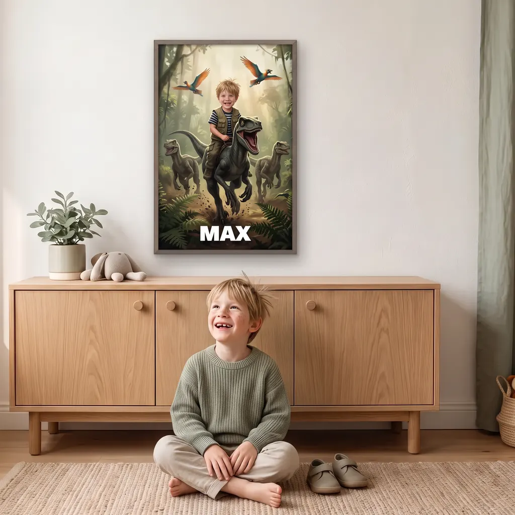 Gepersonaliseerde poster - Junglerit, Afbeelding 3 van 7
