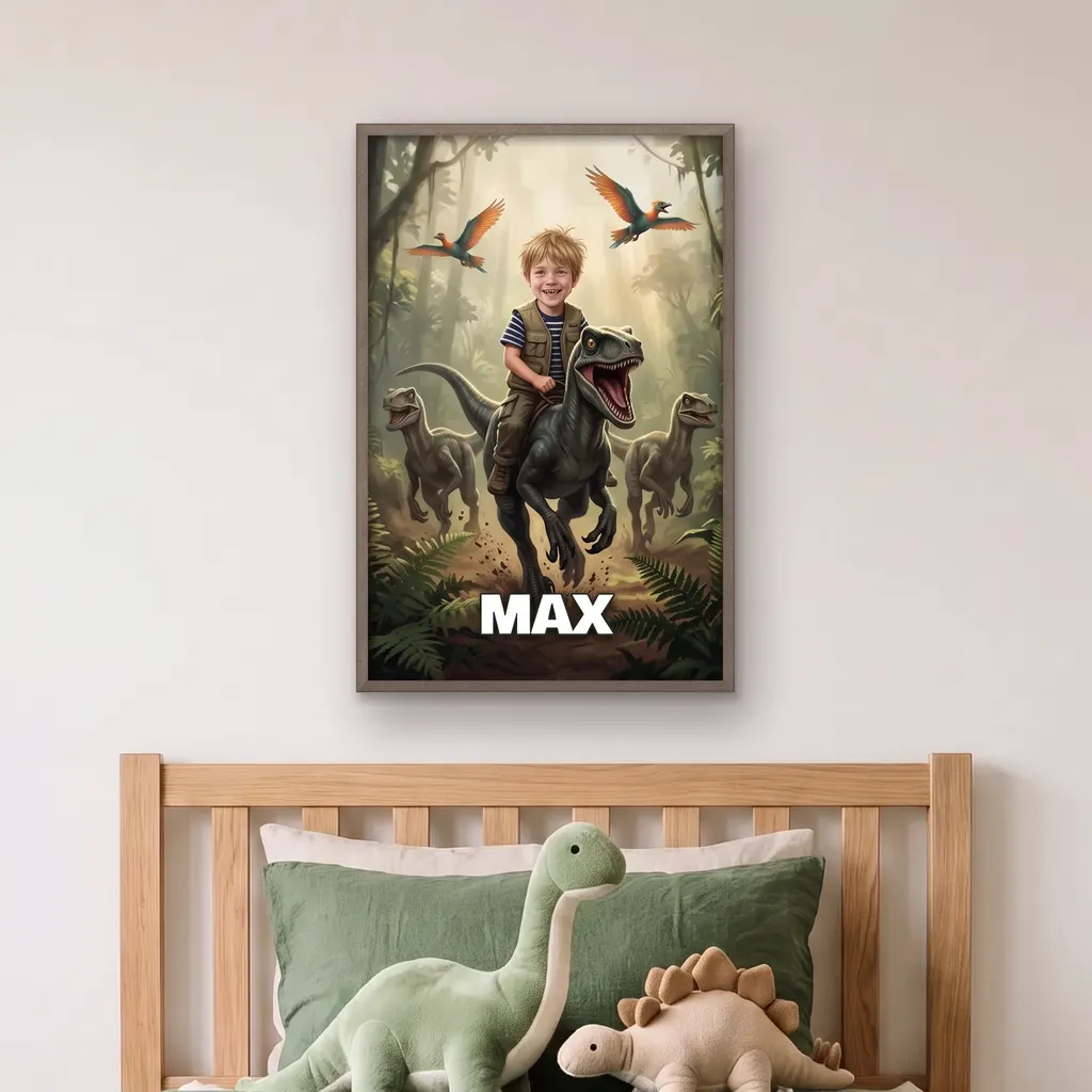 Gepersonaliseerde poster - Junglerit, Afbeelding 4 van 7
